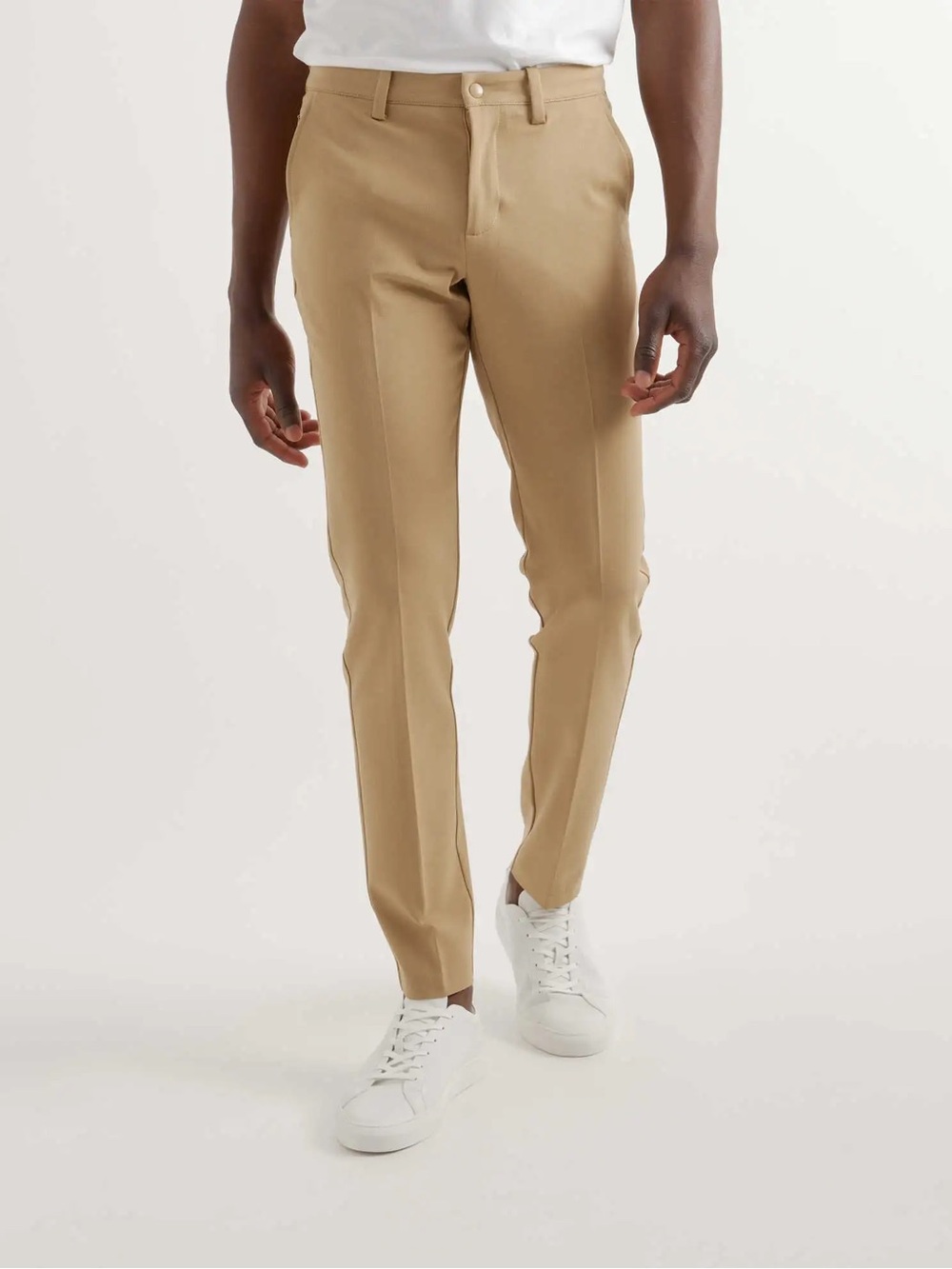 Quince Ultra-Stretch 24/7 Smart Chinos Men's 32x28 Khaki Beige Trouser Pants